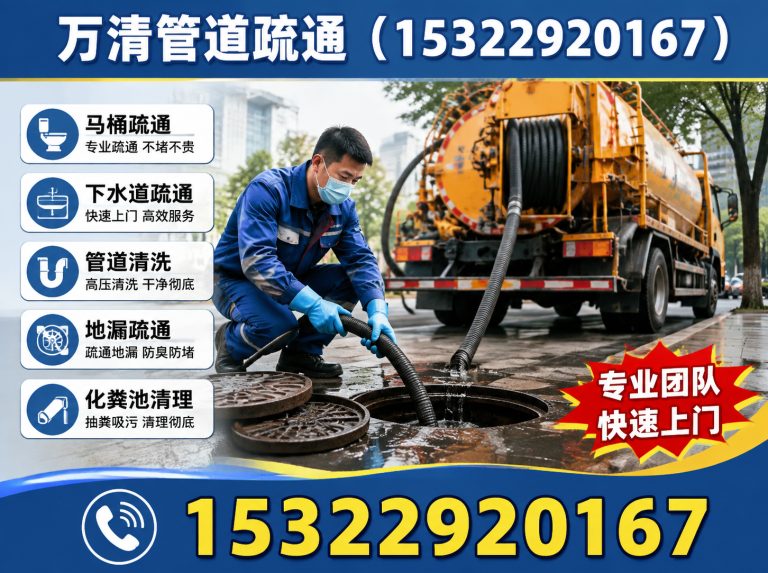 海珠区化粪池清理展示图